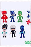 Pjmasks Pj Maskeliler Pijamaskeliler 10 Pcs Figür Araç Erkek Cocuk Egitici Ürün Montessori Oyuncak