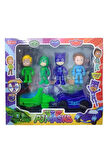 Eğitici Oyuncaklar Pj Masks Pijamaskeliler Oyuncak Karakterleri 6 Parça 4 Oyuncak 2 Araba Kız Erkek