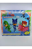 Eğitici Oyuncaklar Pj Masks 6 Figür 4 Aksesuar Pj Maskeliler 10 Parça Kız Erkek Çocuk Oyuncak