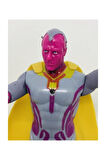 Eğitici Oyuncaklar Orta Boy 17 cm Işıklı Hareketli Avengers Yenilmezler Oyuncak Vision Karakter Figü