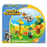 Kız Erkek Çocuk Oyuncak Harika Kanatlar 15 Parça Blok Bello'nun Yağmur Ormanı Kız Erkek Çocuk Oyunca