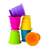 Kız Erkek Çocuk Oyuncak TFB183 Fat Brain Toys, Vakumlu Kaplar Kız Erkek Çocuk Oyuncak Eğitici Eğlenc