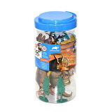 Kız Erkek Çocuk Oyuncak SH-S6404 Dinazor Seti 13 Parça Kız Erkek Çocuk Oyuncak Eğitici Eğlenceli Oyu