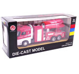 Kız Erkek Çocuk Oyuncak Die Cast Model Çek Bırak Turbo Jet İtfaiye Kamyonu Kız Erkek Çocuk Oyuncak E