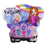 Kız Erkek Çocuk Oyuncak Şato Kutulu Mini Makyaj Seti Kız Erkek Çocuk Oyuncak Eğitici Eğlenceli Oyunc