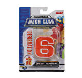 Kız Erkek Çocuk Oyuncak Robota Dönüşen Rakam- Altı Kız Erkek Çocuk Oyuncak Eğitici Eğlenceli Oyuncak