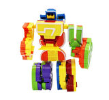 Kız Erkek Çocuk Oyuncak Robota Dönüşen Rakam- Altı Kız Erkek Çocuk Oyuncak Eğitici Eğlenceli Oyuncak