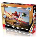 Kız Erkek Çocuk Oyuncak 100 Parça Planes Puzzle Kız Erkek Çocuk Oyuncak Eğitici Eğlenceli Oyuncak