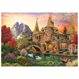 Kız Erkek Çocuk Oyuncak KS Castle Land 1000 Parça Puzzle Kız Erkek Çocuk Oyuncak Eğitici Eğlenceli O