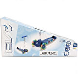 Kız Erkek Çocuk Oyuncak Evo Işıklı Move N Groove Mavi Üç Tekerlekli Scooter Kız Erkek Çocuk Oyuncak