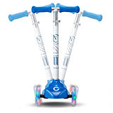Kız Erkek Çocuk Oyuncak Evo Işıklı Move N Groove Mavi Üç Tekerlekli Scooter Kız Erkek Çocuk Oyuncak