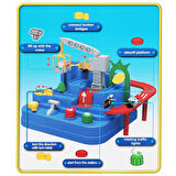 Kız Erkek Çocuk Oyuncak Mekanik Hareketli Şehir Kurtarma Seti Kız Erkek Çocuk Oyuncak Eğitici Eğlenc