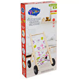 Kız Erkek Çocuk Oyuncak Playwood Ahşap Oyuncak Bebek Arabası Kız Erkek Çocuk Oyuncak Eğitici Eğlence