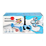 Kız Erkek Çocuk Oyuncak Twist Işıklı Scooter Mavi 40 Kg Kadar Kız Erkek Çocuk Oyuncak Eğitici Eğlenc