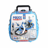 Kız Erkek Çocuk Oyuncak BP-622 Çantada Polis Oyun Seti Kız Erkek Çocuk Oyuncak Eğitici Eğlenceli Oyu