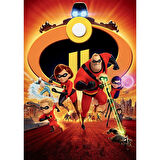 Kız Erkek Çocuk Oyuncak INC 714 Puzzle 100/INCREDIBLES 2 PUZZLE 100 PARÇA Kız Erkek Çocuk Oyuncak Eğ