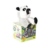 Kız Erkek Çocuk Oyuncak PRM 15801 Prime 3D Lemur Peluş ve Selfie 48 Parça Puzzle Kız Erkek Çocuk Oyu