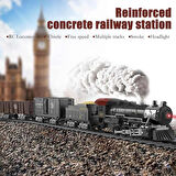 Kız Erkek Çocuk Oyuncak Classic Steam Kumandalı 2,4 Ghz Pilli Tren Seti 30 Parça 1613G Kız Erkek Çoc