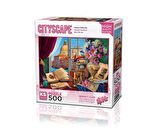 Kız Erkek Çocuk Oyuncak KS Puzzle 500 Cityscape Parça Venice Still Life Kız Erkek Çocuk Oyuncak Eğit