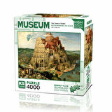 Kız Erkek Çocuk Oyuncak 23508 The Tower of Babel 4000 Parça Puzzle Kız Erkek Çocuk Oyuncak Eğitici E