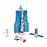 Kız Erkek Çocuk Oyuncak Space Adventure Uzay Seti Kız Erkek Çocuk Oyuncak Eğitici Eğlenceli Oyuncak