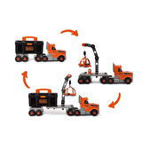 Kız Erkek Çocuk Oyuncak 7600360175 Brikolo Kamyon -Smoby Kız Erkek Çocuk Oyuncak Eğitici Eğlenceli O