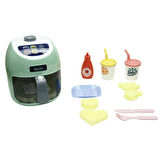 Kız Erkek Çocuk Oyuncak Dokunmatik Fritöz Set Gıdalar Renk Değiştirir Kız Erkek Çocuk Oyuncak Eğitic