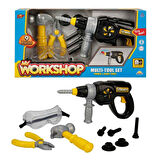 Kız Erkek Çocuk Oyuncak Zapp Toys My Workshop Matkaplı Tamir Seti 9 Parça Kız Erkek Çocuk Oyuncak Eğ