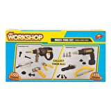 Kız Erkek Çocuk Oyuncak Zapp Toys My Workshop Matkaplı Tamir Seti 9 Parça Kız Erkek Çocuk Oyuncak Eğ
