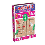 Kız Erkek Çocuk Oyuncak 1531549 Manyetik Strateji Oyunları 9 Taş+3 Taş -Dıytoy Kız Erkek Çocuk Oyunc
