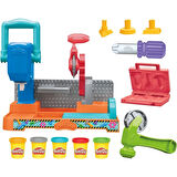 Kız Erkek Çocuk Oyuncak Play-Doh Stamp n Saw Tool Bench - INT-F9141 Kız Erkek Çocuk Oyuncak Eğitici