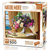 Kız Erkek Çocuk Oyuncak Ks Games Sabah Çayı Puzzle 500 Parça Kız Erkek Çocuk Oyuncak Eğitici Eğlence