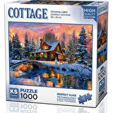 Kız Erkek Çocuk Oyuncak KS Games Christmas Lights Puzzle 1000 Parça 20720 Kız Erkek Çocuk Oyuncak Eğ