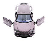 Kız Erkek Çocuk Oyuncak Çek Bırak Lamborghini Benzeri Simli Kahve Metal Araba Kız Erkek Çocuk Oyunca