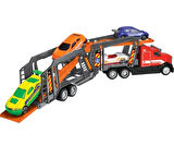 Kız Erkek Çocuk Oyuncak Express Wheels Die Cast Metal Sürtmeli Araç Taşıyıcı Tır Kız Erkek Çocuk Oyu