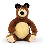 Kız Erkek Çocuk Oyuncak Masha ile Koca Ayı 20cm Peluş 12cm Bebek MHA21000 Kız Erkek Çocuk Oyuncak Eğ