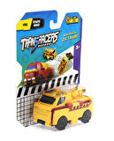 Kız Erkek Çocuk Oyuncak Transracers Dönüşen Araçlar Vinç / İtfaiye Aacı Kız Erkek Çocuk Oyuncak Eğit