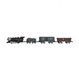Kız Erkek Çocuk Oyuncak 1613C Big Scale Klasik Tren Seti - BİG SCALE CLASSİCAL STEAM TRAİN SET Kız E