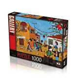 Kız Erkek Çocuk Oyuncak 20589 PUEBLO 1000 PARÇA PUZZLE Kız Erkek Çocuk Oyuncak Eğitici Eğlenceli Oyu