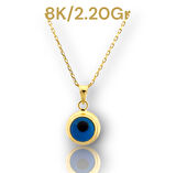 8AYAR 2.20GRAM ALTIN DOCH GÖZ KOLYE