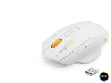 Dual Mode Kablosuz Gaming Mouse 12800 Dpi 7 Tuş Makro 1000Hz Rgb - Beyaz W601W