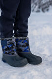 Kışlık Kız Erkek Çocuk Içi Sıcak Astarlı Kar Bot Çizme