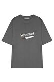 Unisex Oversize T-shirt Yes Chef