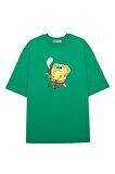 Unisex Oversize T-shirt Sünger Bob