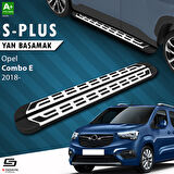 S-Dizayn Opel Combo E S-Plus Gri Yan Basamak 203 Cm 2018 Üzeri A+ Kalite