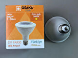 2 ADET OSAKA E27 PAR 30 LED LAMBA 14W=100W  1100 LÜMEN 3000K SARI