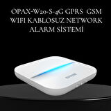 OPAX-W20-S BEYAZ GPRS I GSM I WIFI KABLOSUZ NETWORK ALARM SİSTEMİ