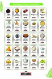 18'li Set Etiketli, Kırılmaz Kare Erzak Saklama Kabı Antrasit X6 1,75 Lt/1,2 Lt/0,5 Lt