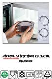 12'li Set Arven Çok Amaçlı Saklama Kabı Mikrodalga-difriz-kahvaltılık Vb. Şeffaf-antrasit