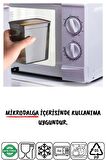 6 Adet 1200 Ml Ekonomik Kırılmaz Antrasit Saklama Kabı